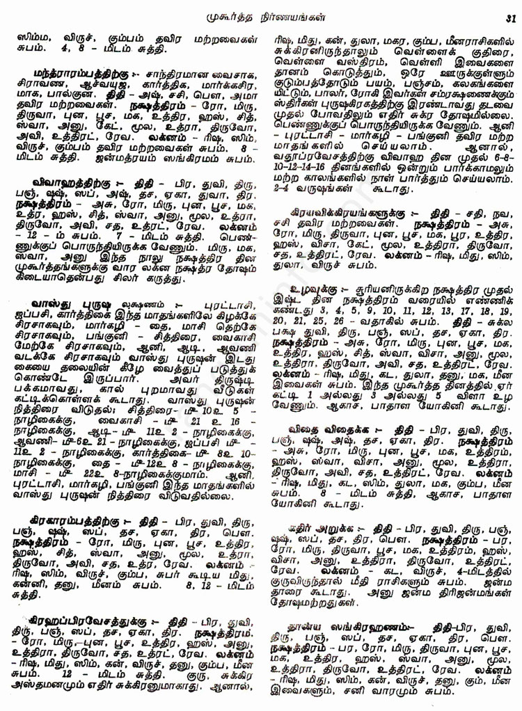 Panchangam